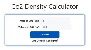 Co2 Density Calculator