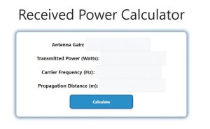 Received Power Calculator