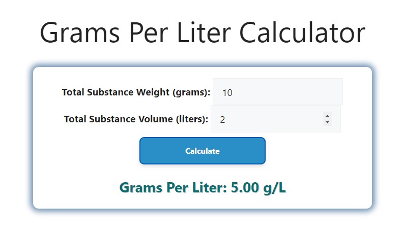 weight of one liter of water in grams